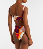 Cala de la Cruz Lulu printed bikini bottoms