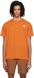 The North Face Orange Wander T-Shirt