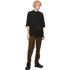 Jil Sander Khaki Wool Trousers