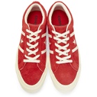 Converse Red One Star Academy Sneakers