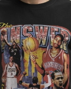 Mitchell & Ness NBA BOOTLEG TEE PHILADELPHIA 76ERS ALLEN IVERSON Black Mens Shortsleefe