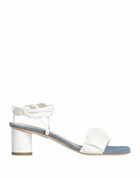 Manila Grace Womens Sandals in White