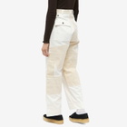W'menswear Women's Unisex Freedom Flight Trouser in Off-White