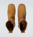 Acne Studios Distressed suede ankle boots