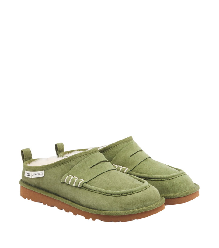 Photo: JW Anderson x UGG shearling-lined suede mules