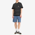 Service Works Men's Poplin Printed Chef Shorts in Slate