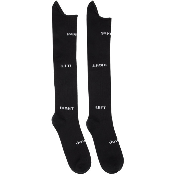 Photo: Doublet Black LandR High Socks