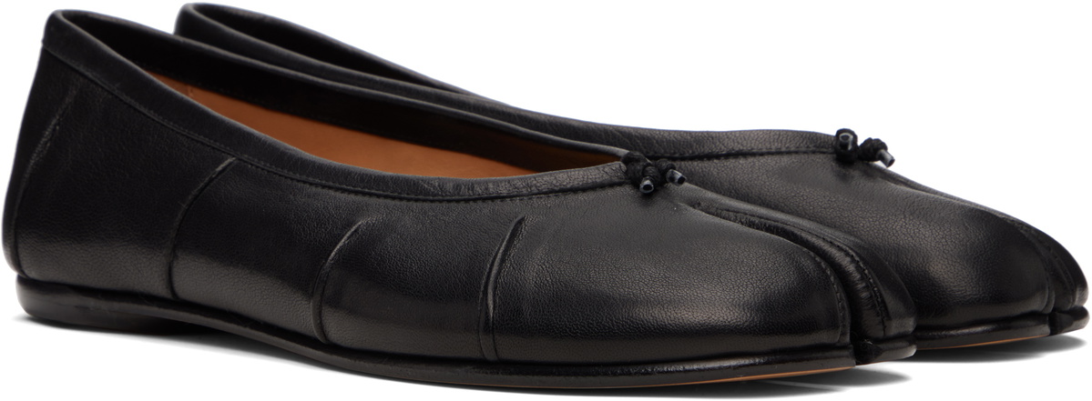 Maison Margiela Black Tabi Ballerina Flats