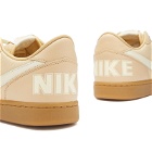 Nike Men's TERMINATOR LOW PRM Sneakers in Sesame/Coconut Milk/Brown