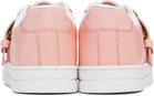 Versace Jeans Couture Pink Baroque Buckle Court 88 Sneakers
