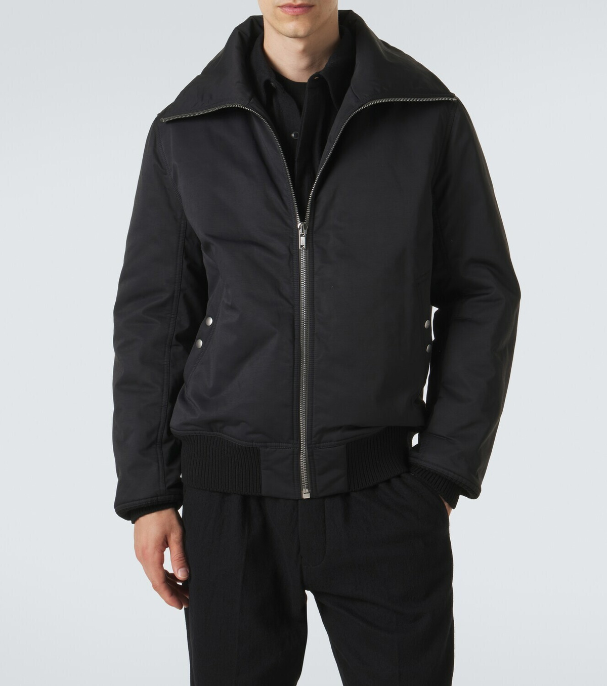 Rick Owens Dracuflight padded faille jacket