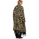 Vetements Green Camo Trench Coat