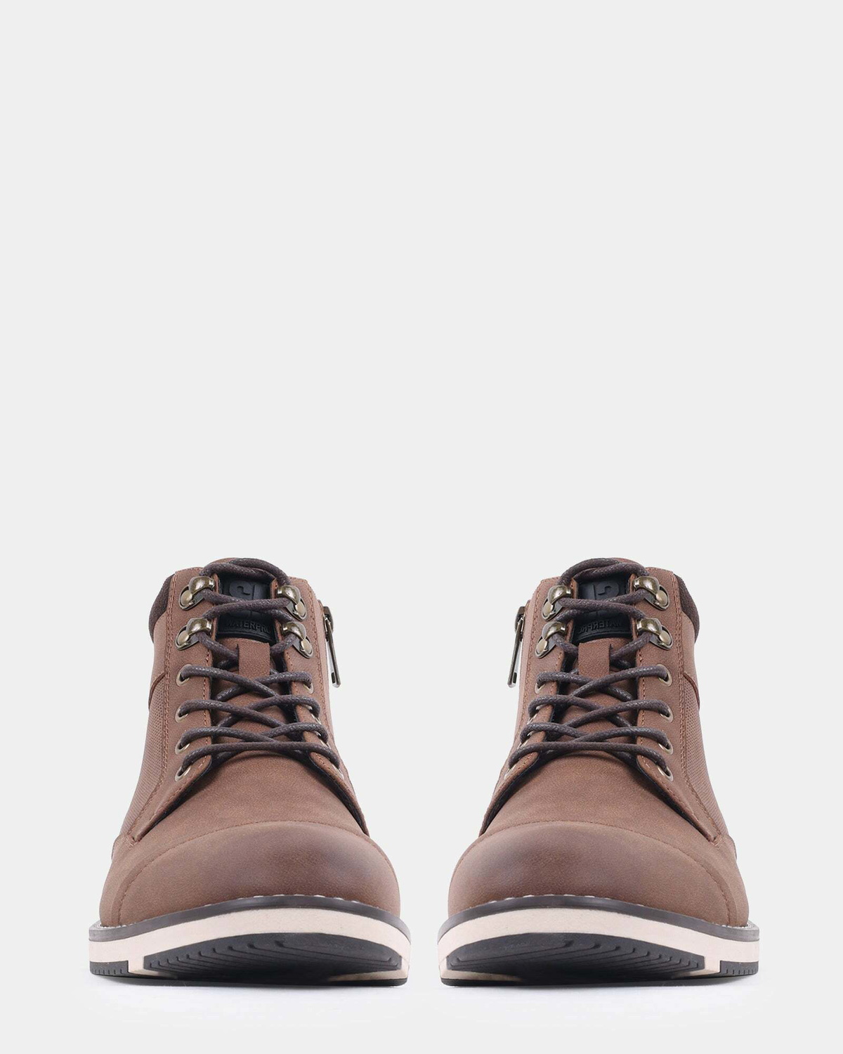 Steve Madden Mentor Boots in Cognac