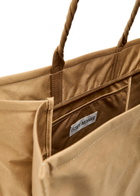 Issey Miyake Crumplable Logo-embroidered Woven Tote - Light Brown - One Size