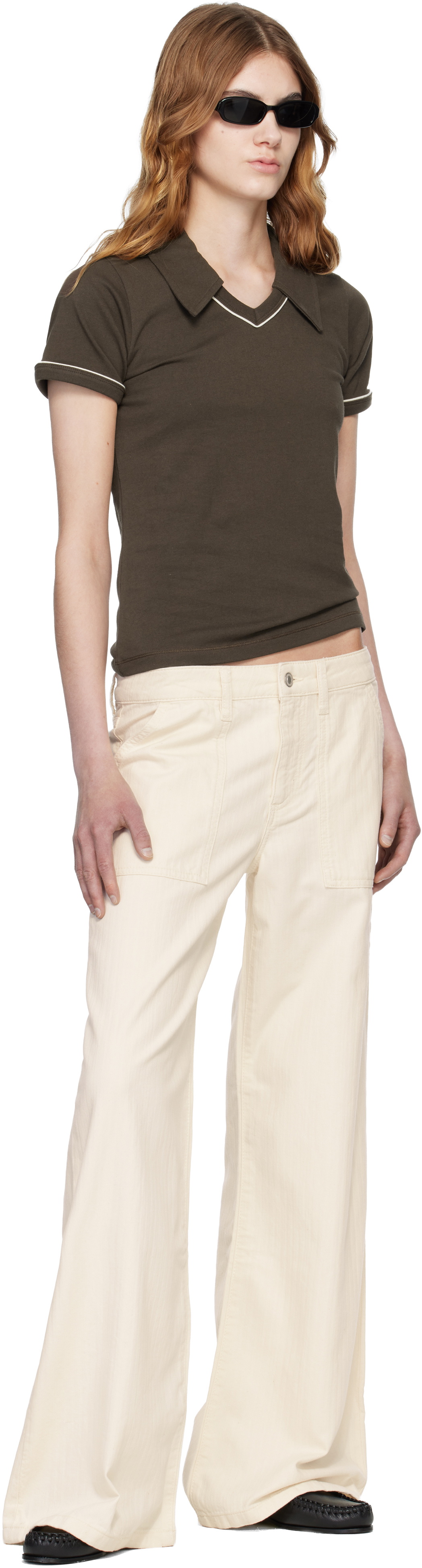 JEANERICA White Guell Trousers