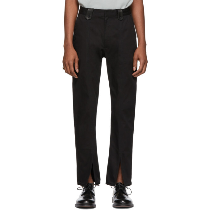 St-Henri SSENSE Exclusive Black Order Pants
