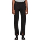 St-Henri SSENSE Exclusive Black Order Pants