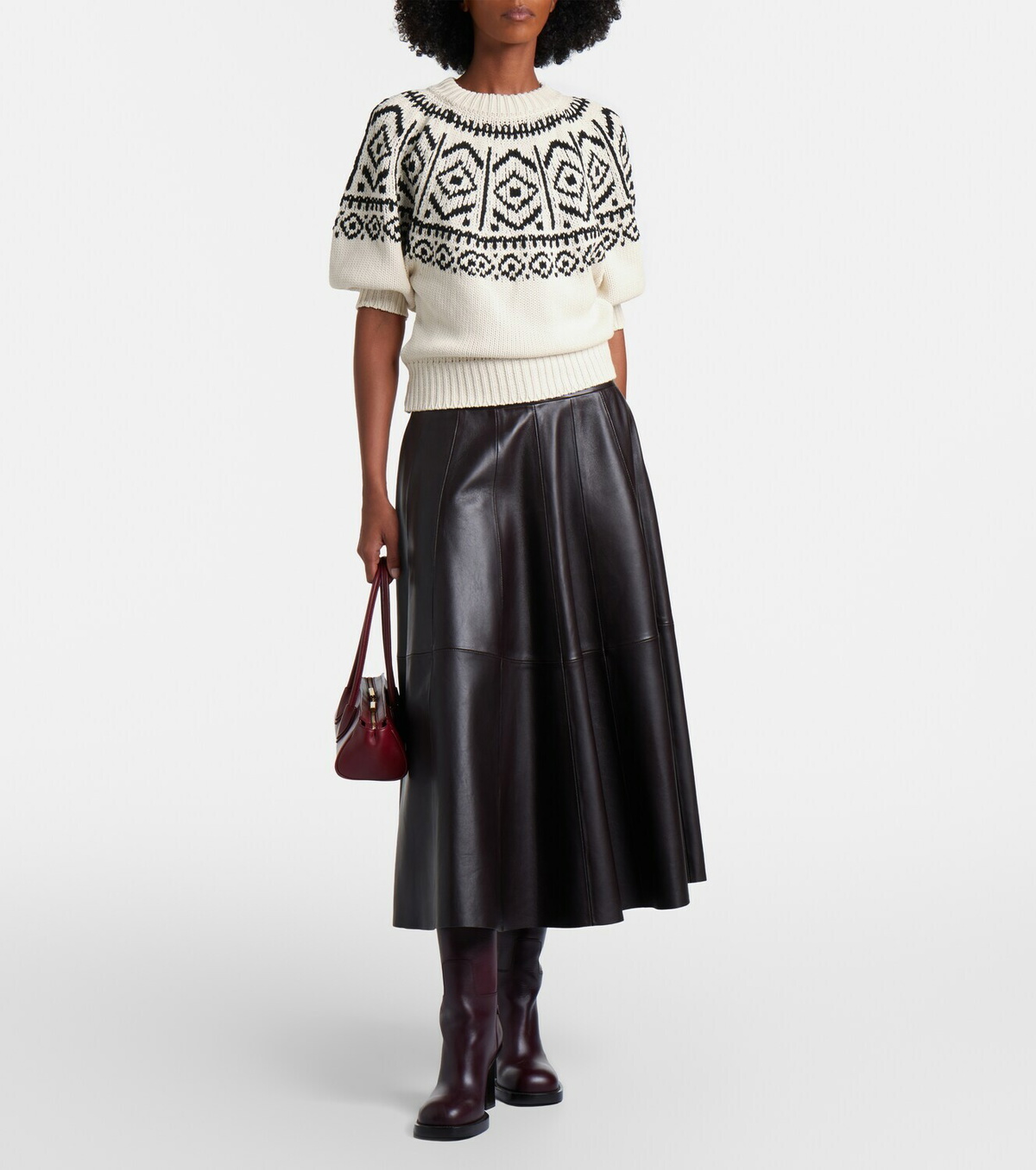 Altuzarra Howard jacquard cotton-blend sweater