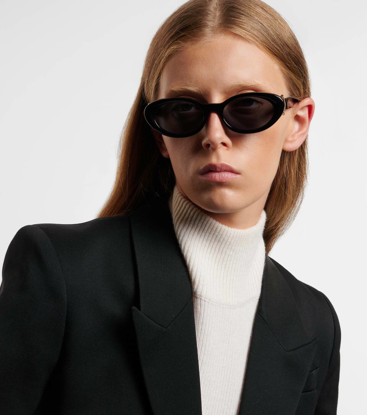 Fendi FF Diamonds oval sunglasses Fendi