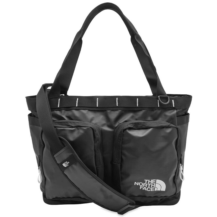 Photo: The North Face Men's Basecamp Voyager Tote in Tnf Black/Tnf White