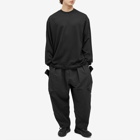 GOOPiMADE Men's Long Sleeve “G_model-03” Just a Normal T-Shirt in Dark Grey