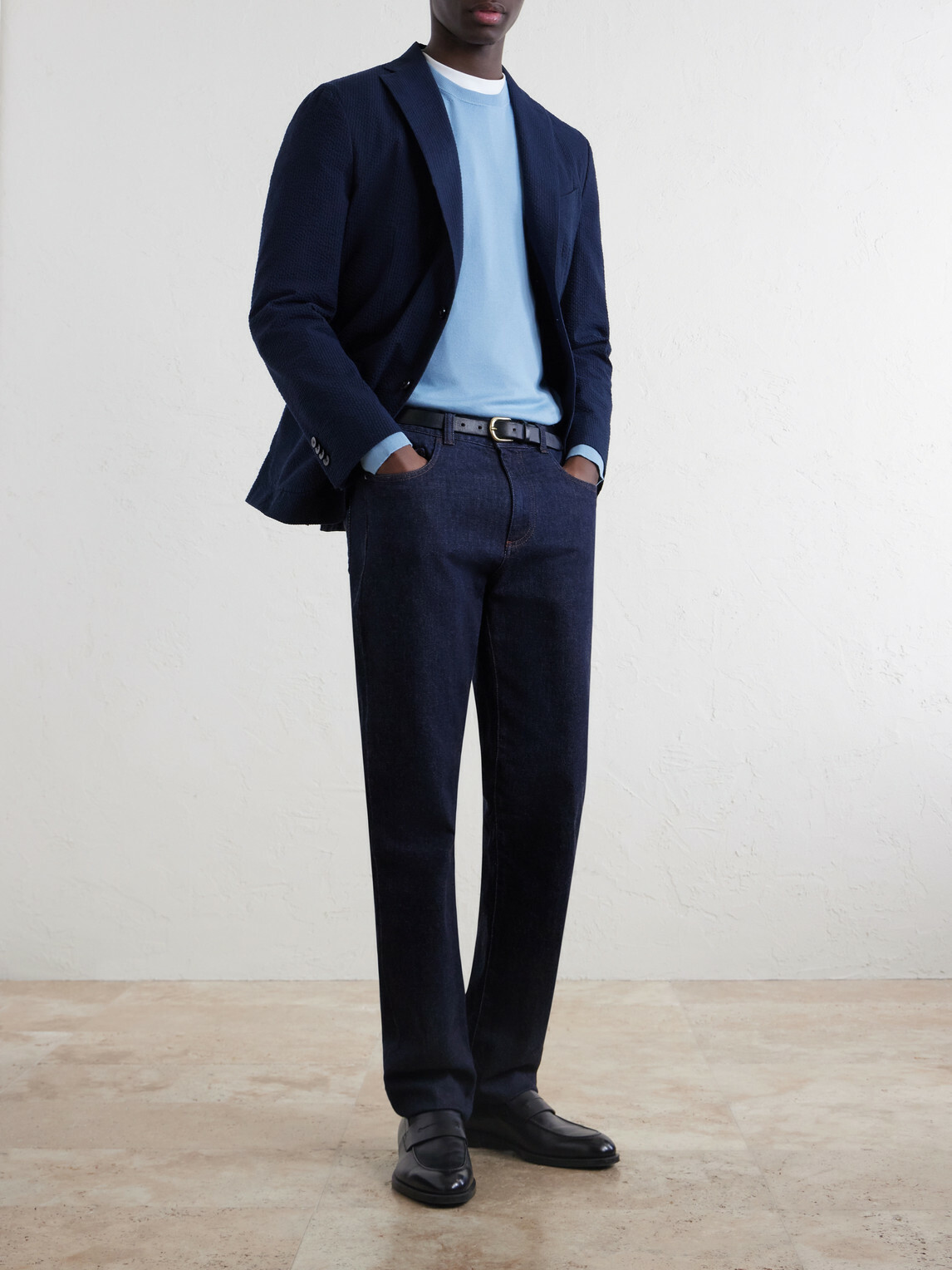 Boglioli - Cotton-Jersey Sweater - Blue
