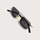 Gucci GG2258S Interlocking G Sunglasses in Gold/Black/Grey