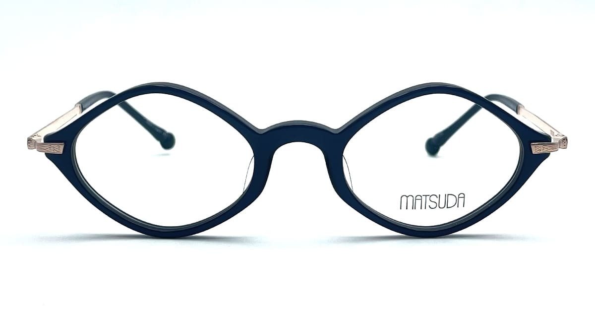 Matsuda M2066 - Navy / Rose Gold Rx Glasses