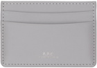 A.P.C. Gray André Card Holder