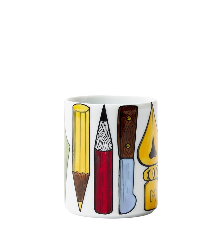 Photo: Fornasetti Strumenti Scrittura porcelain pen pot