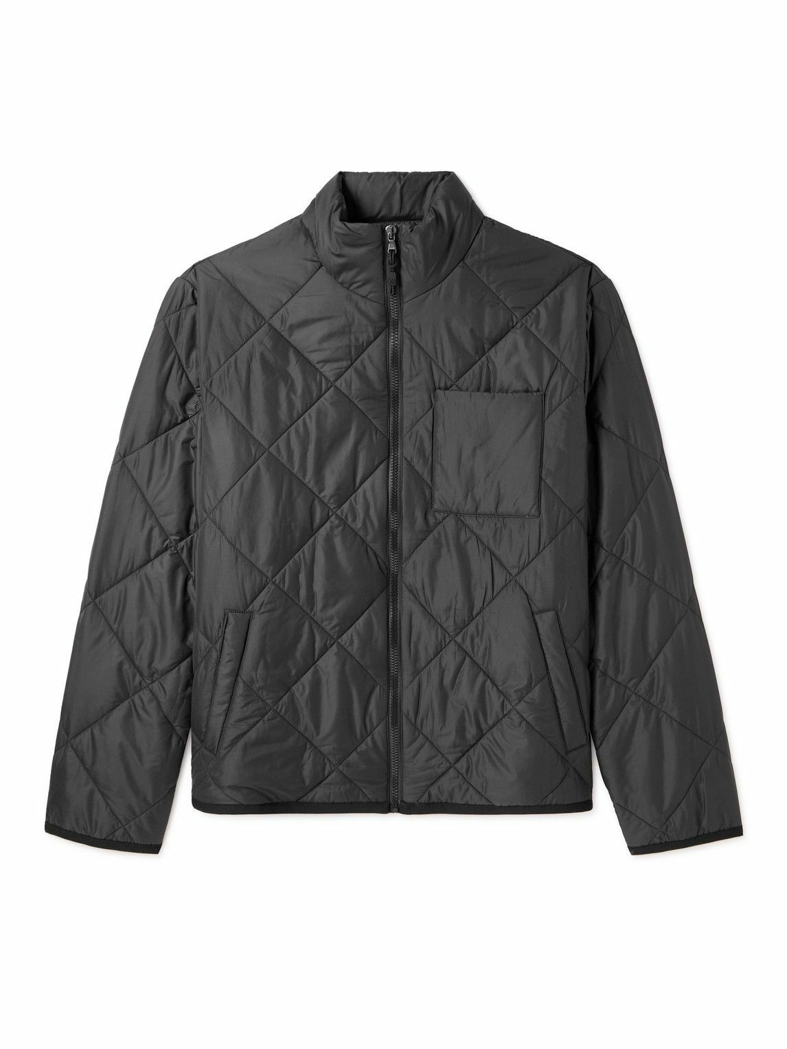 James Perse - Quilted Shell Jacket - Black James Perse