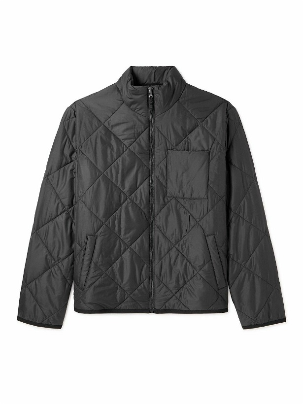 Photo: James Perse - Quilted Shell Jacket - Black