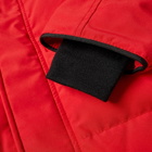 Canada Goose Men's Macmillan Parka Jacket in Red