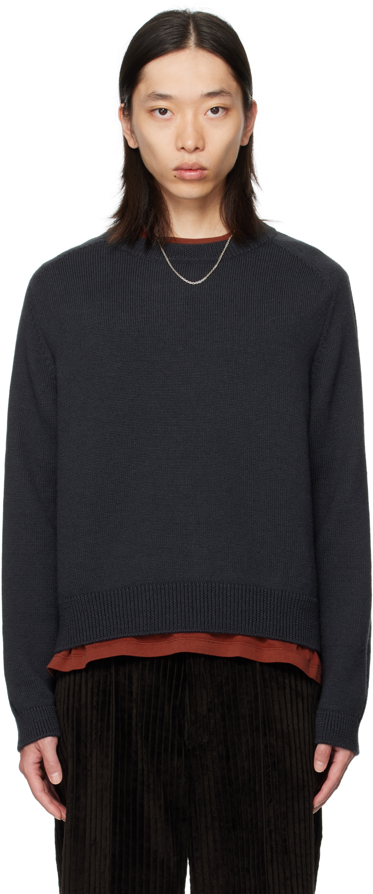OUR LEGACY Black True Roundneck Sweater Our Legacy