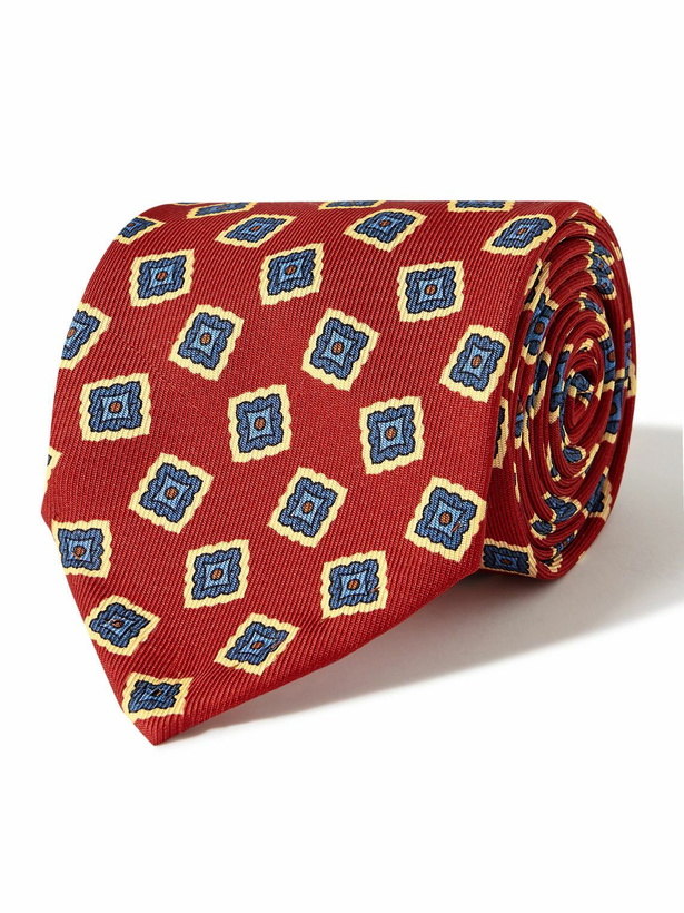 Photo: J. Mueser - 8cm Printed Silk Tie