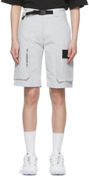 HH-118389225 Gray Nylon Shorts