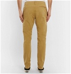 YMC - Slim-Fit Tapered Cotton-Blend Twill Trousers - Men - Beige
