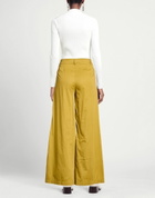 Alessia Santi Womens Pants Mustard