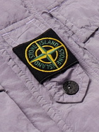 Stone Island - Logo-Appliquéd Garment-Dyed Nylon Metal Jacket - Purple