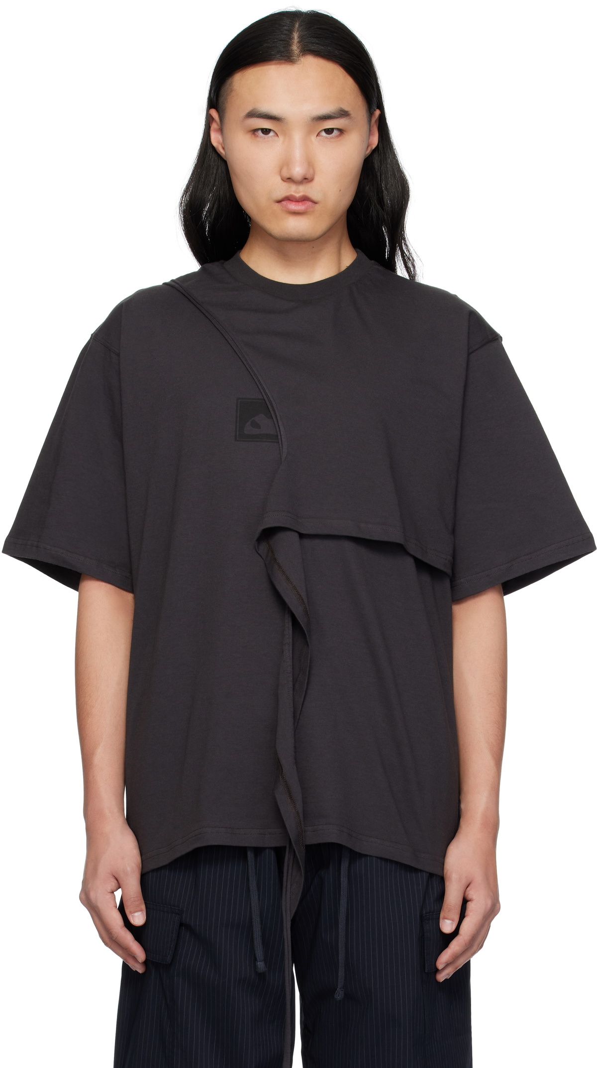 Ottolinger Black Wrap T-shirt Ottolinger