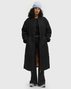 Daily Paper OVERSIZED LONG BOMBER Black Womens Bomber Jacket