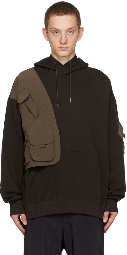 Photo: meanswhile Brown Luggage Hoodie
