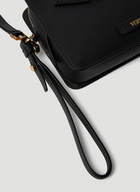 Medusa Biggie Crossbody Bag in Black