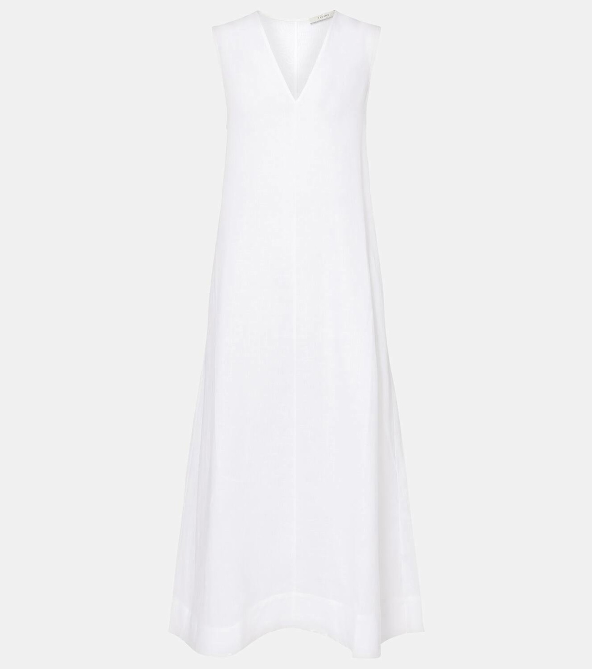 Asceno Nisha linen midi dress