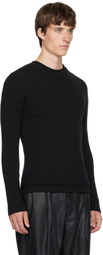 OUR LEGACY Black Compact Roundneck Sweater