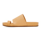 Jil Sander Beige Open Sandals