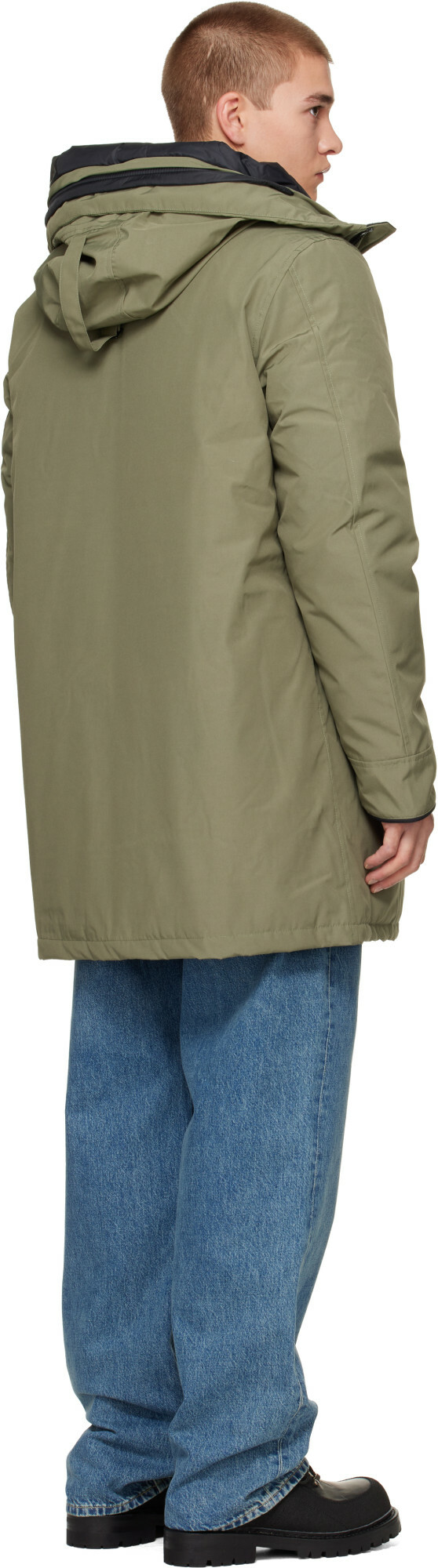Canada Goose Khaki Tonal Disc Langford Down Parka