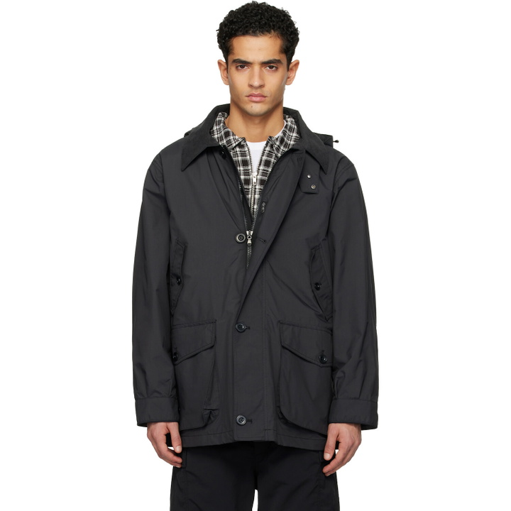 Photo: nanamica Black 2L PERTEX UNLIMITED Field Jacket