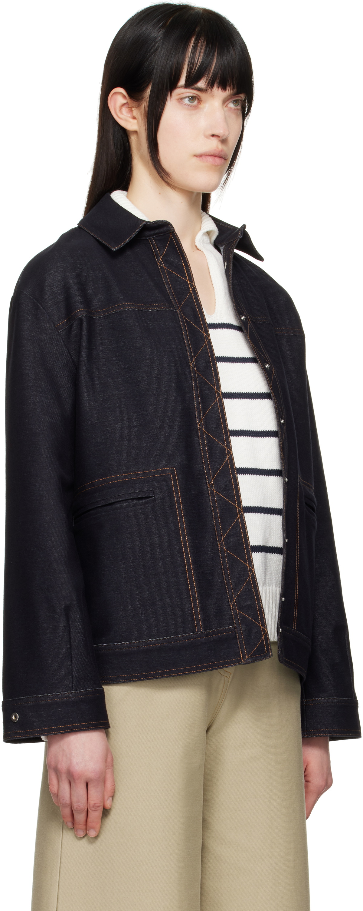 Max Mara Leisure Navy Lepre Jacket
