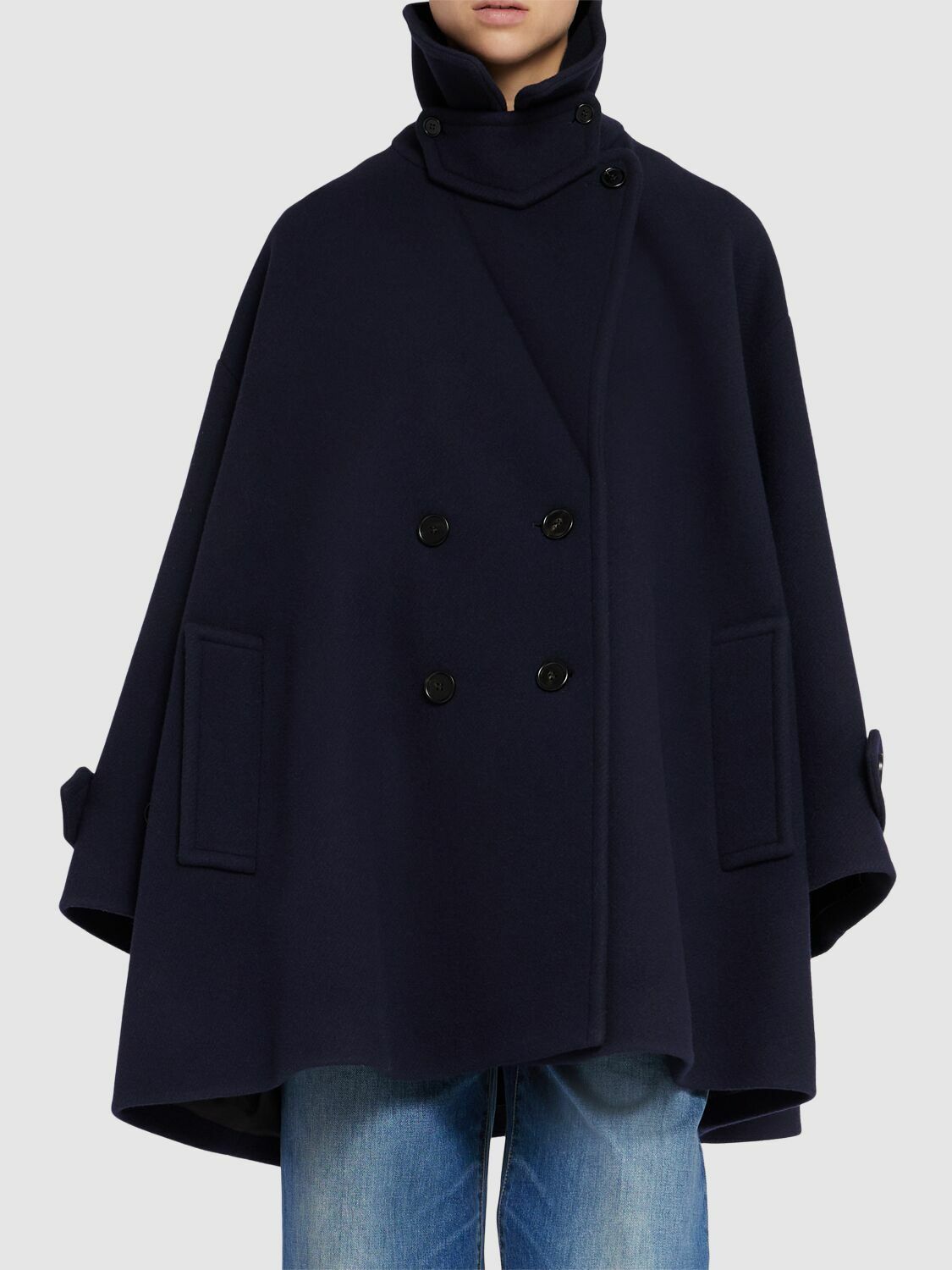 CHLOÉ Wool Blend Short Coat Chloe CHLOÉ Wool Blend Short Coat Chloe